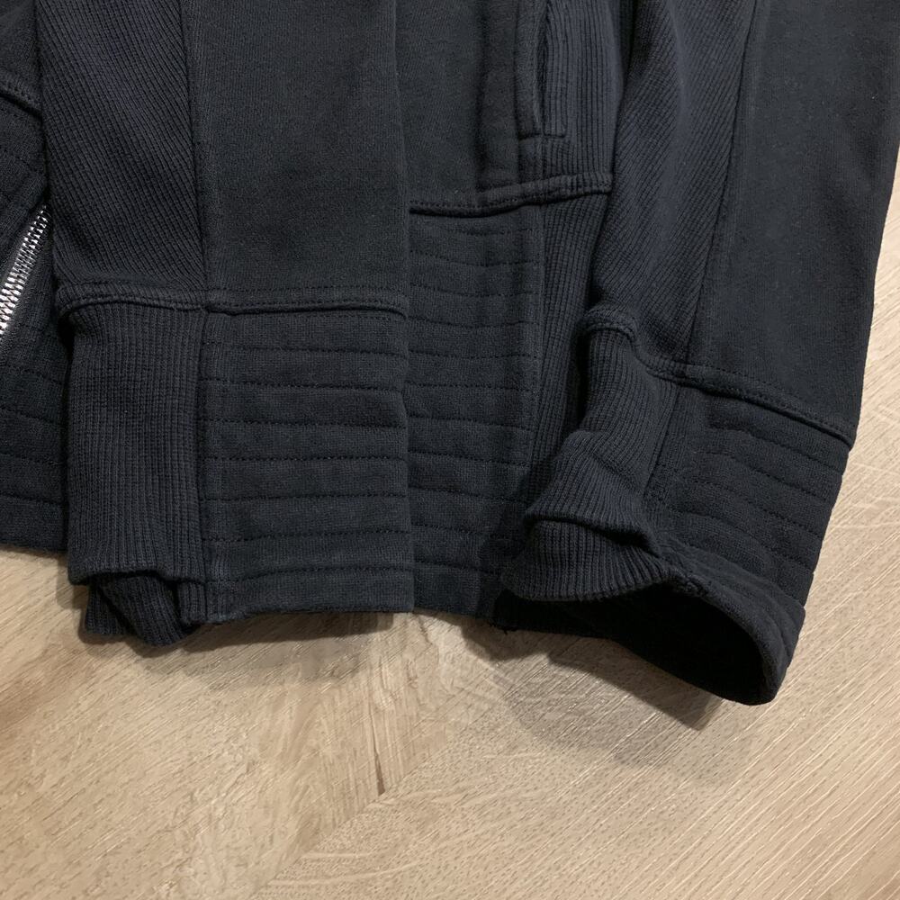 Lululemon Radiant II Jacket Women's 10 Black Full Zip High Neck Activewear - Picture 5 of 8
